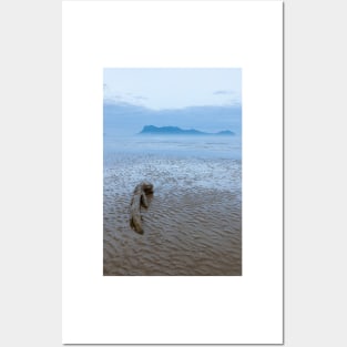 Dawn at beach in Bako national park Borneo Malaysia Posters and Art